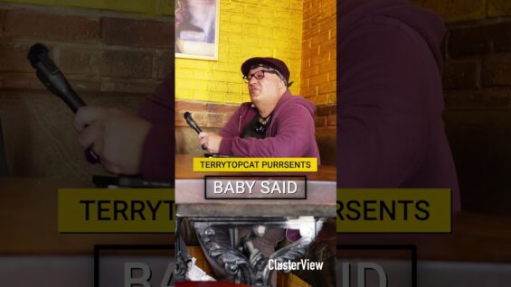 TerryTopcat Purrsents Baby said PROMO